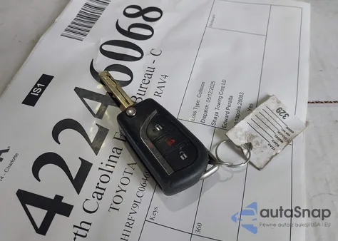 2020 Toyota Rav4 Le из США, поврежденный, VIN 2T3H1RFV9LC064692